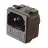 ▷ Base Enchufe Con Portafusibles - Pack 25 uds