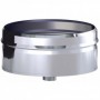 Colector hollín con desagüe chimenea DINAK EI30VENT con junta inox. 304/304 Ø175/235mm