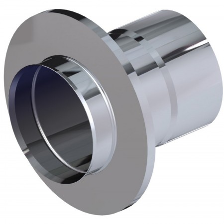 Acoplamiento a caldera chimenea DINAK EI30VENT con junta inox. 304/304 Ø150/210mm