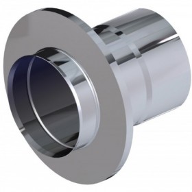 Acoplamiento a caldera chimenea DINAK EI30VENT con junta inox. 304/304 Ø300/360mm