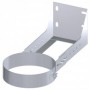 Anclaje recortable corto 100 a 250mm chimenea DINAK EI30VENT con junta inox. 304/304 Ø175mm