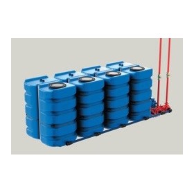 Kit standard depósitos agua PEHD SCHÜTZ 4 x AQUABLOCK XL 3000L