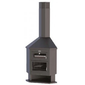 CHIMENEA METALICA DE RINCON 14 KW LORCA-R
