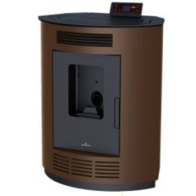 ESTUFA DE PELLET 8 KW RINCON COLOR MOKA NINA