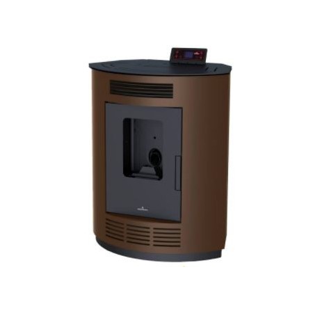 ESTUFA DE PELLET 8 KW RINCON COLOR MOKA NINA