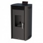TERMOESTUFA DE PELLET 16 KW COLOR NEGRO NOA-H-NE