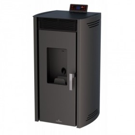 TERMOESTUFA DE PELLET 16 KW COLOR NEGRO NOA-H-NE