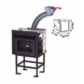 INSERTABLE PELLET C/MANDO 7KW BOREAL INSERT 7