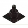Terminal Ø125mm teja plana chimenea FIG