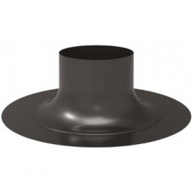 Teja salida techo plano Ø80mm aluminio chimenea FIG