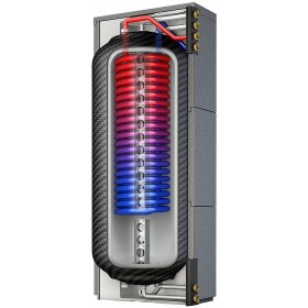 ACUMULADOR CON SERPENTIN SOLAR Y PARA ACS Y ESTRATIFICADOR TQ-K 850 LITROS