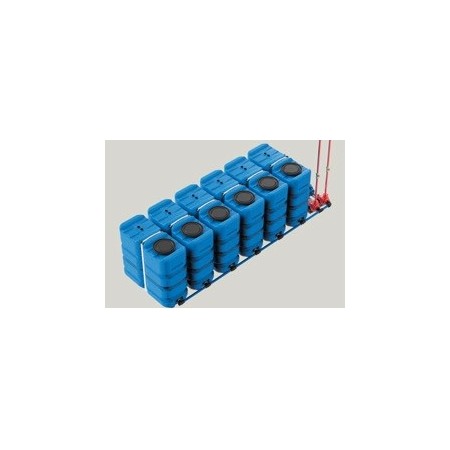 Kit standard depósitos agua PEHD SCHÜTZ 6 x AQUABLOCK XL 2000L
