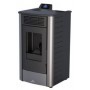 ESTUFA DE PELLET 9 KW COLOR GRIS RITA