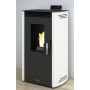 ESTUFA DE PELLET 12 KW COLOR MARFIL NOA