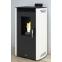 ESTUFA DE PELLET 12 KW COLOR MARFIL NOA