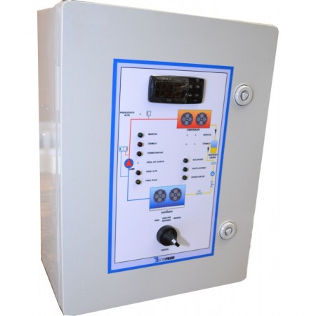 CUADRO ELECTRICO EN PVC CAMARAS TRIFASICAS CPET-16A CON CONTROL EVCO EpOCA
