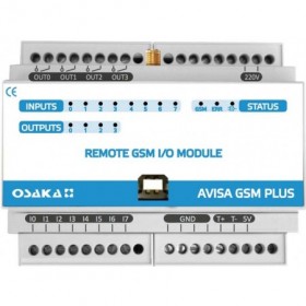 AVISADOR GESTOR ALARMAS 4 ENTRADAS. AVISA GSM PLUS (SMS)