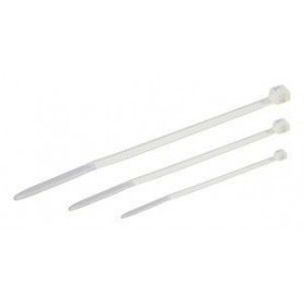 ▷ Brida Blanca 202 Mm. X 2.5 Mm. - Pack 100 uds