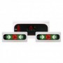 KIT ALARMA HOMBRE ENCERRADO 4 CANALES + 2 PULSAD. 90-240VAC AKO-55424B