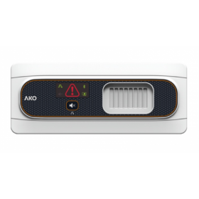 CENTRAL DE DETECCION DE GASES + ALARMA DE HOMBRE ENCERRADO 4 CANALES SIN BATERIA AKO-558242