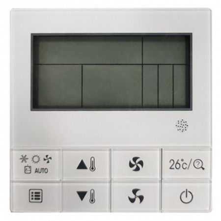 Control remoto cableado de pared para aire acondicionado MUNDOCLIMA ZKX-C/T/A-06