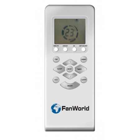 Control remoto inalámbrico aire acondicionado FANWORLD FW4 21E