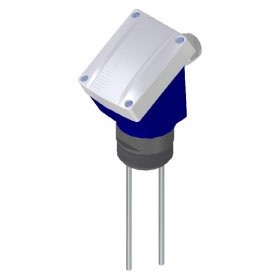 Sensor de nivel líquidos conductivos NCVR TB PVC 1-1/2" 2 electrodos