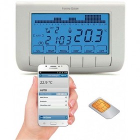 Cronotermostato ambiente con modem GSM FANTINI CH140GSM