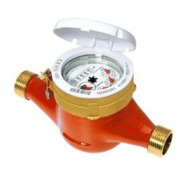 Contador agua caliente  B-METERs.chorro múltiple.con racores.DN 1-1/4""