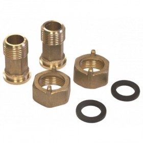 Juego de racores contador.B-METERS .DN 1-1/4""
