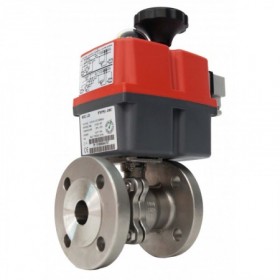 Válvula bola Inox./Inox. DN125 con actuador eléctrico J4C-S300