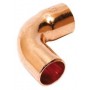 Curva 90º macho-hembra cobre figura 1a ø12mm