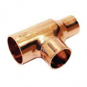Te reducida hembra-hembra-hembra cobre figura 130r  ø35-35-22 mm