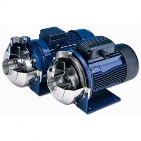 Electrobomba centrífuga horizontal con rodete abierto inox. AISI-316L LOWARA CO 350/15