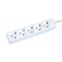 ▷ Base 5 Tomas Con Cable De 3 M. | Ferreidea