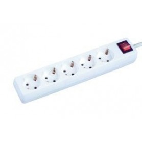 ▷ Base 5 Tomas Con Interruptor Con Cable De 5 M. | Ferreidea