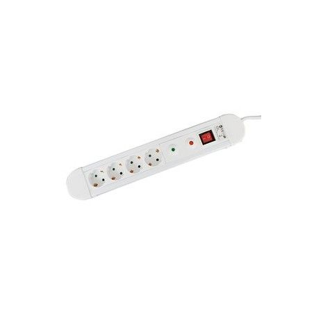 ▷ Base 4 Tomas Con Protección Sobrecargas.Blanca | Ferreidea