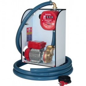 Dispensador gasóleo BE-M 25 con cuentalitros. bomba 230VAC y 5m manguera