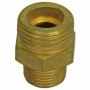 Enlace de latón Macho 3/8" x Macho 20x1.5