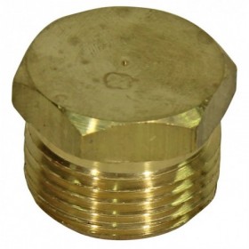 Tapón de latón macho rosca 20x1.5