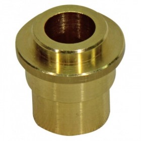 Casquillo de latón recto soldar a Ø12 y utilizar con tuercas de latón de 1/2". 20x1.5 y 21.8 izquierda.
