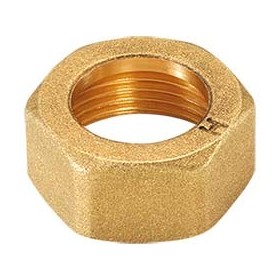 Tuerca de latón rosca Hembra 3/4"m sin precinto
