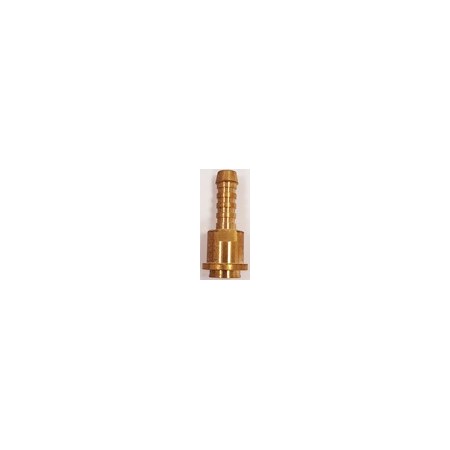 Boquilla de latón Ø8mm exterior a utilizar con tuercas de 20x1.5. 1/2" y 21.8 izquierda.