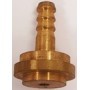 Boquilla de latón Ø5mm exterior a utilizar con tuercas de 20x1.5. 1/2" y 21.8 izquierda.