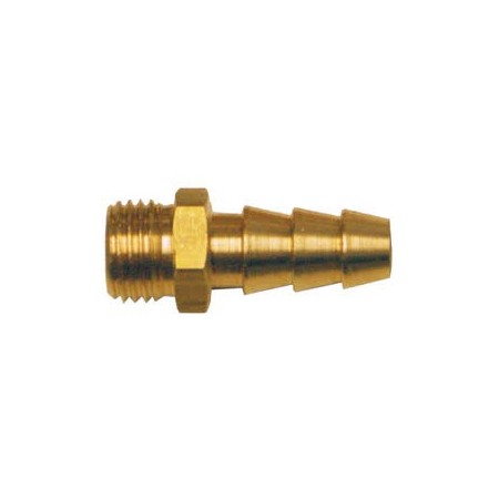 Boquilla de latón recta rosca Macho 1/4"