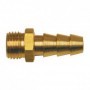 Boquilla de latón recta rosca Macho 1/4"