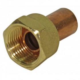 Racor dos piezas 20x1.5 soldar Cu Ø18mm