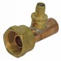 Racor dos piezas 20x1.5 soldar Cu Ø15mm con toma débil calibre soldada