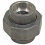 Tuerca unión de tres piezas forjada de acero al carbono soldar 1-1/4"
