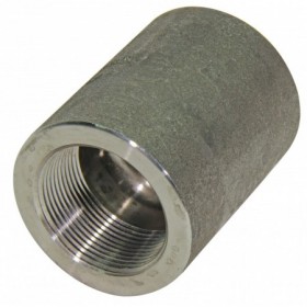 Manguito forjado de acero al carbono reducido conexión soldar-soldar 1-1/2" x 1"